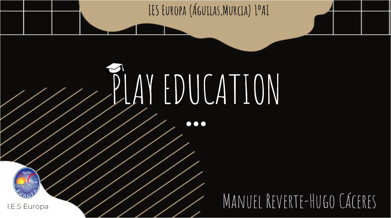 Ver Trabajo presentado PLAY EDUCATION