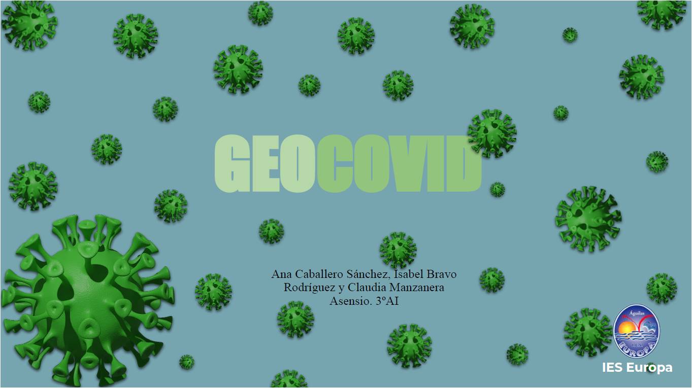 Ver Trabajo presentado GEOCOVID