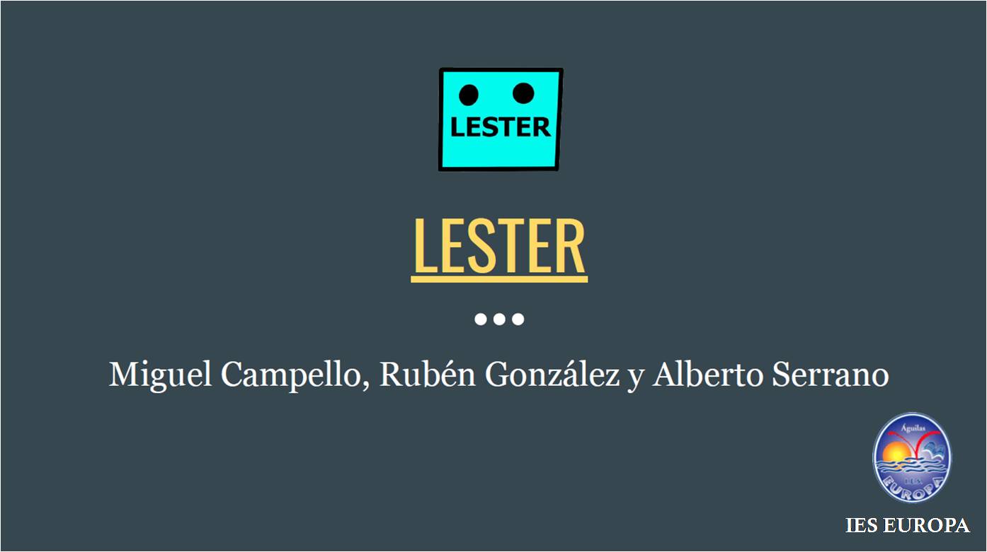 Ver Trabajo presentado LESTER