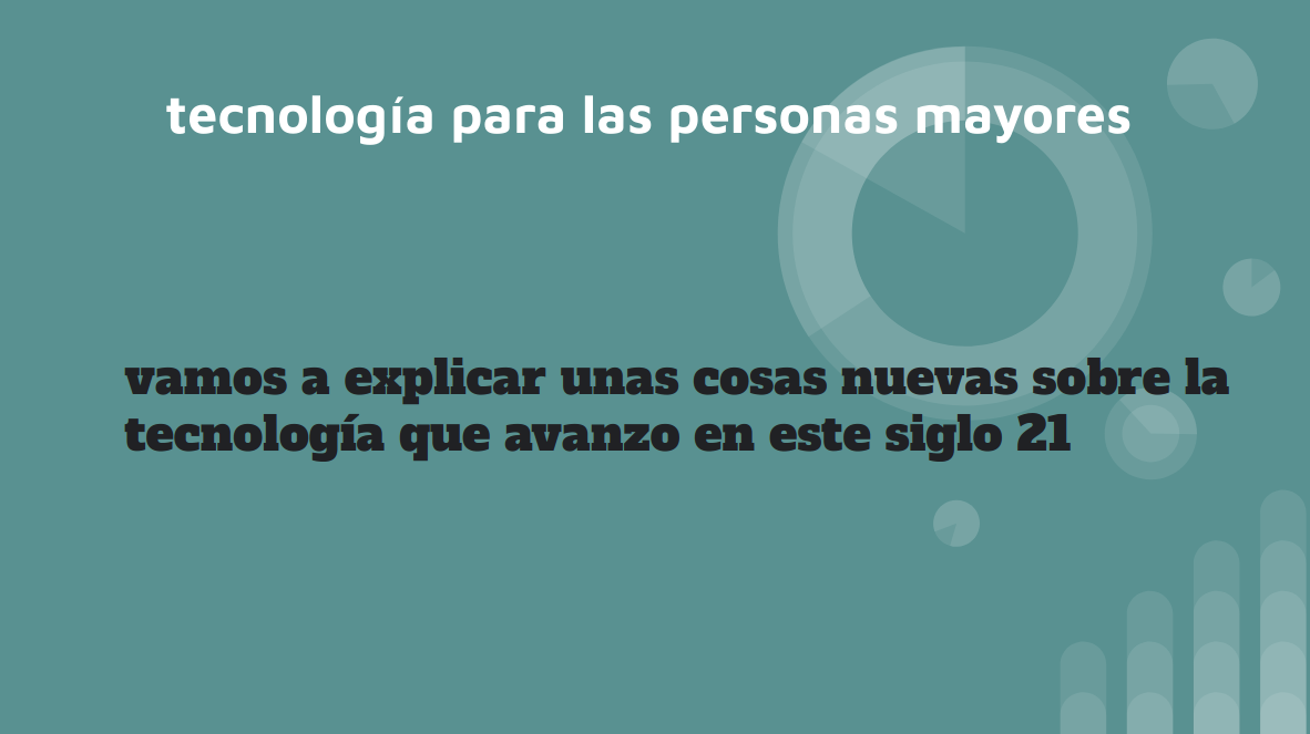 Ver Trabajo presentado Tecnología para las personas mayores