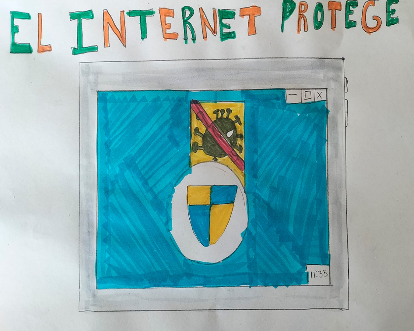 Ver Trabajo presentado El Internet protege