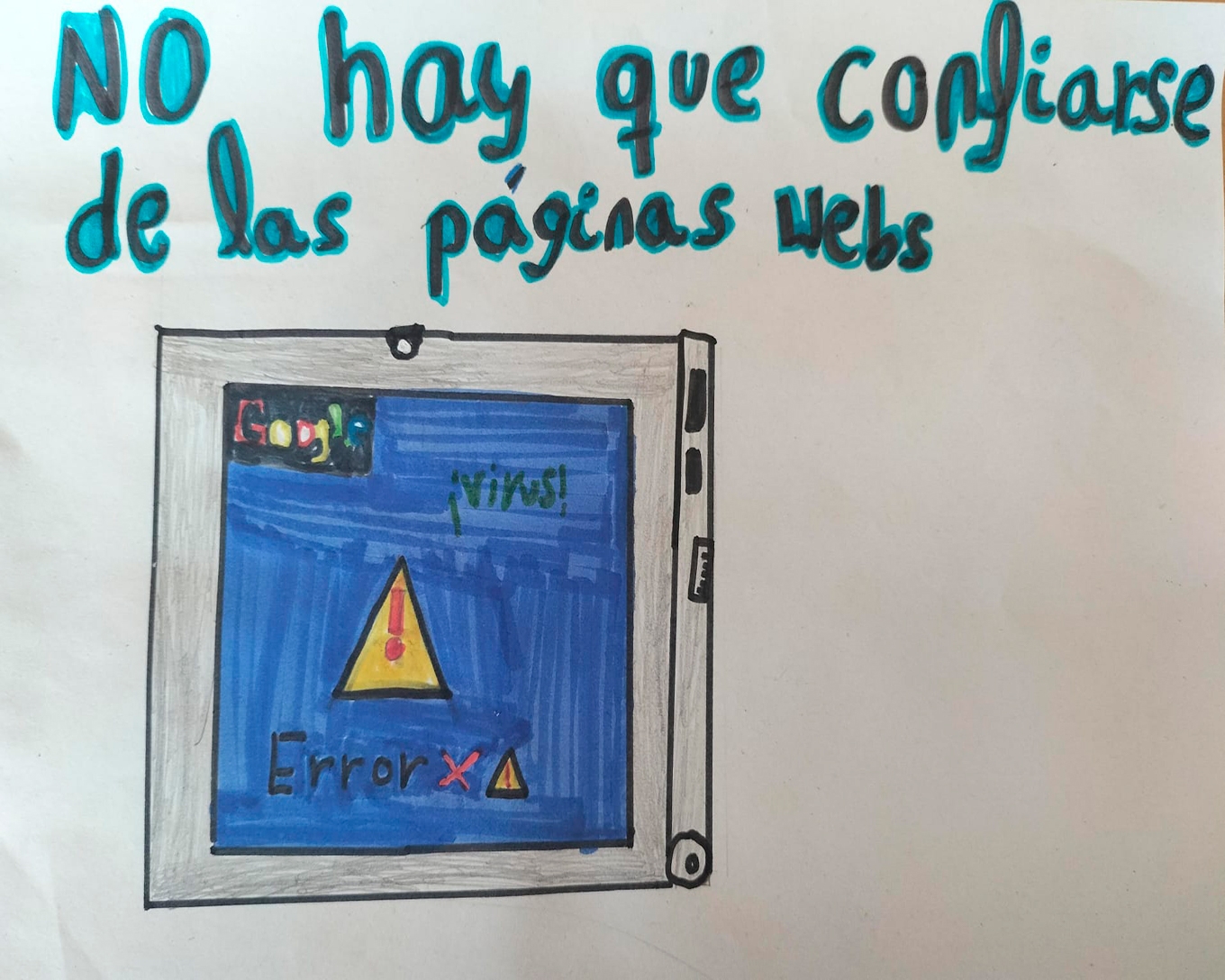 Ver Trabajo presentado No hay que confiarse