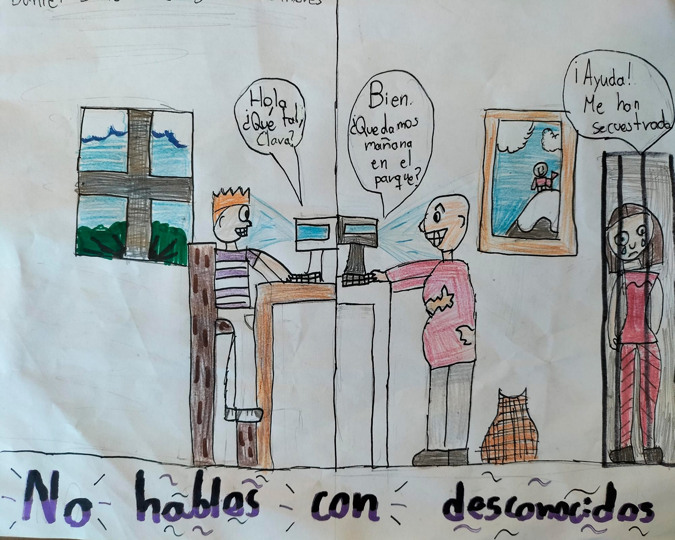 Ver Trabajo presentado No hables con desconocidos