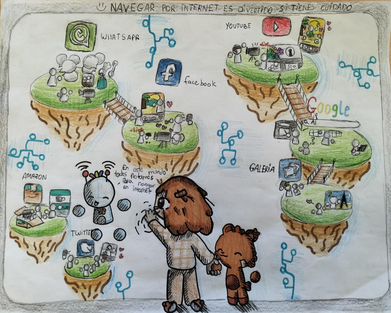 Ver Trabajo presentado Navegar por internet es divertido... si tienes cuidado