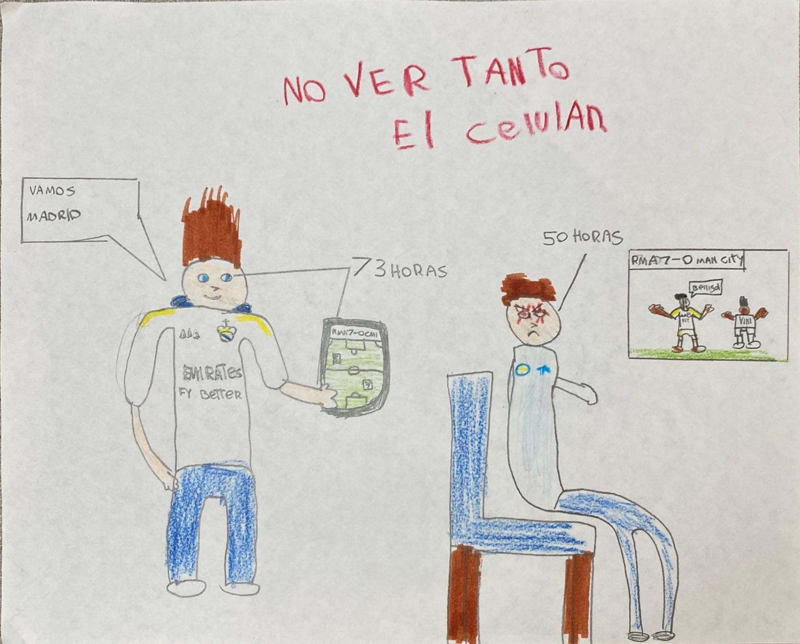 Ver Trabajo presentado No ver tanto celular