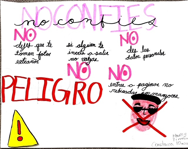 Ver Trabajo presentado No confies