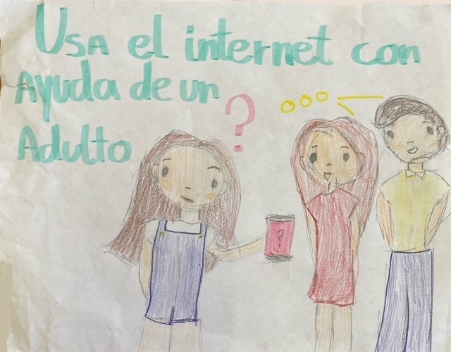 Ver Trabajo presentado Usa Internet con ayuda de un adulto