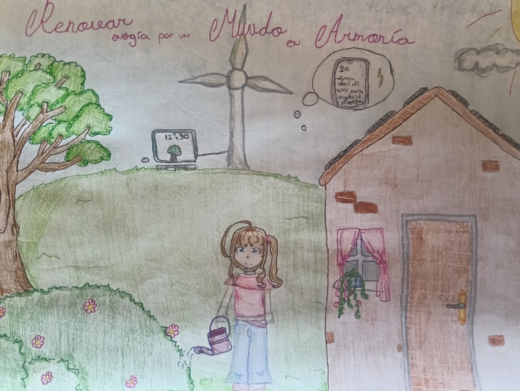 Ver Trabajo presentado Renovar energía por un mundo en armonía 