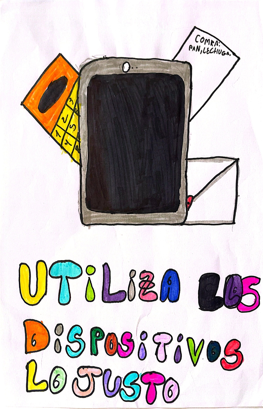 Ver Trabajo presentado Utiliza los dispositivos lo justo