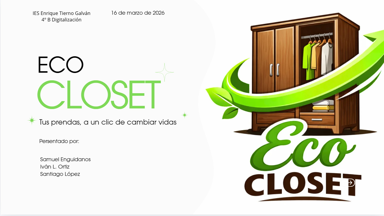 Ver Trabajo presentado ECOCLOSET