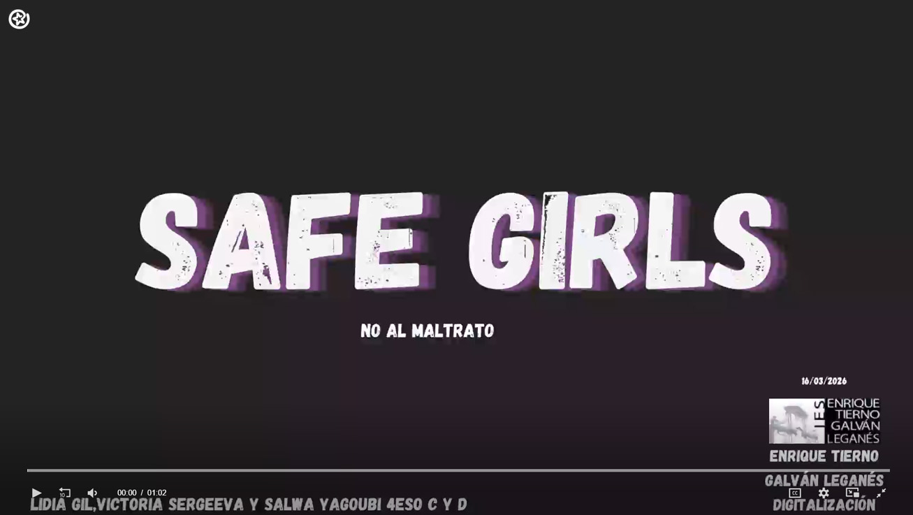 Ver Trabajo presentado Safe girls